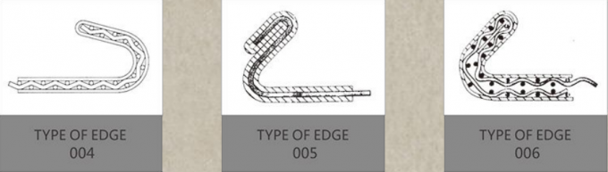 बीबीक्यू ग्रिल के लिए 1-1.5 मीटर स्टेनलेस स्टील क्रिम्प्ड बुना तार मेष 5