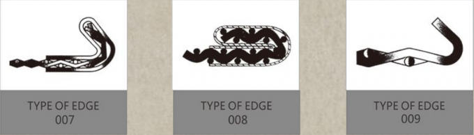 बीबीक्यू ग्रिल के लिए 1-1.5 मीटर स्टेनलेस स्टील क्रिम्प्ड बुना तार मेष 6